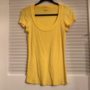 Yellow Express Fitted Tee